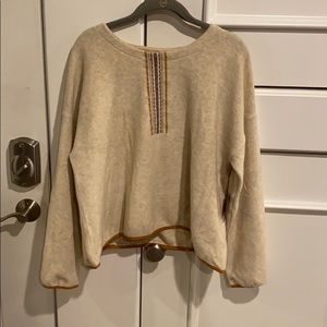 NEVER WORN REI Crop Sweater